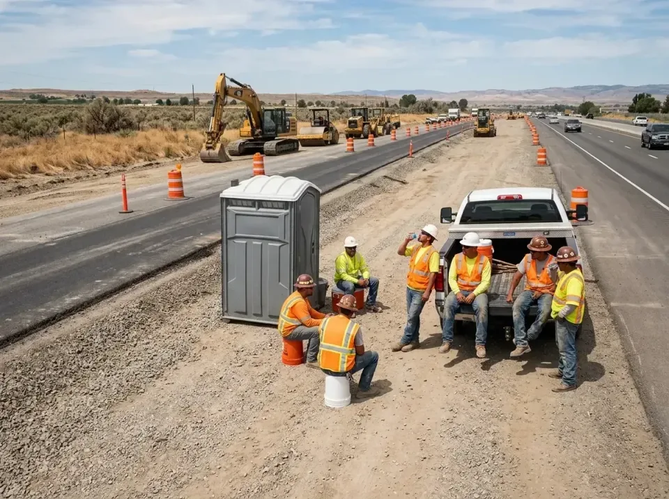 highway-road-construction-crew-007 — frequently asked questions, Porta Potty and Restroom Rentals in Johnstown, CO